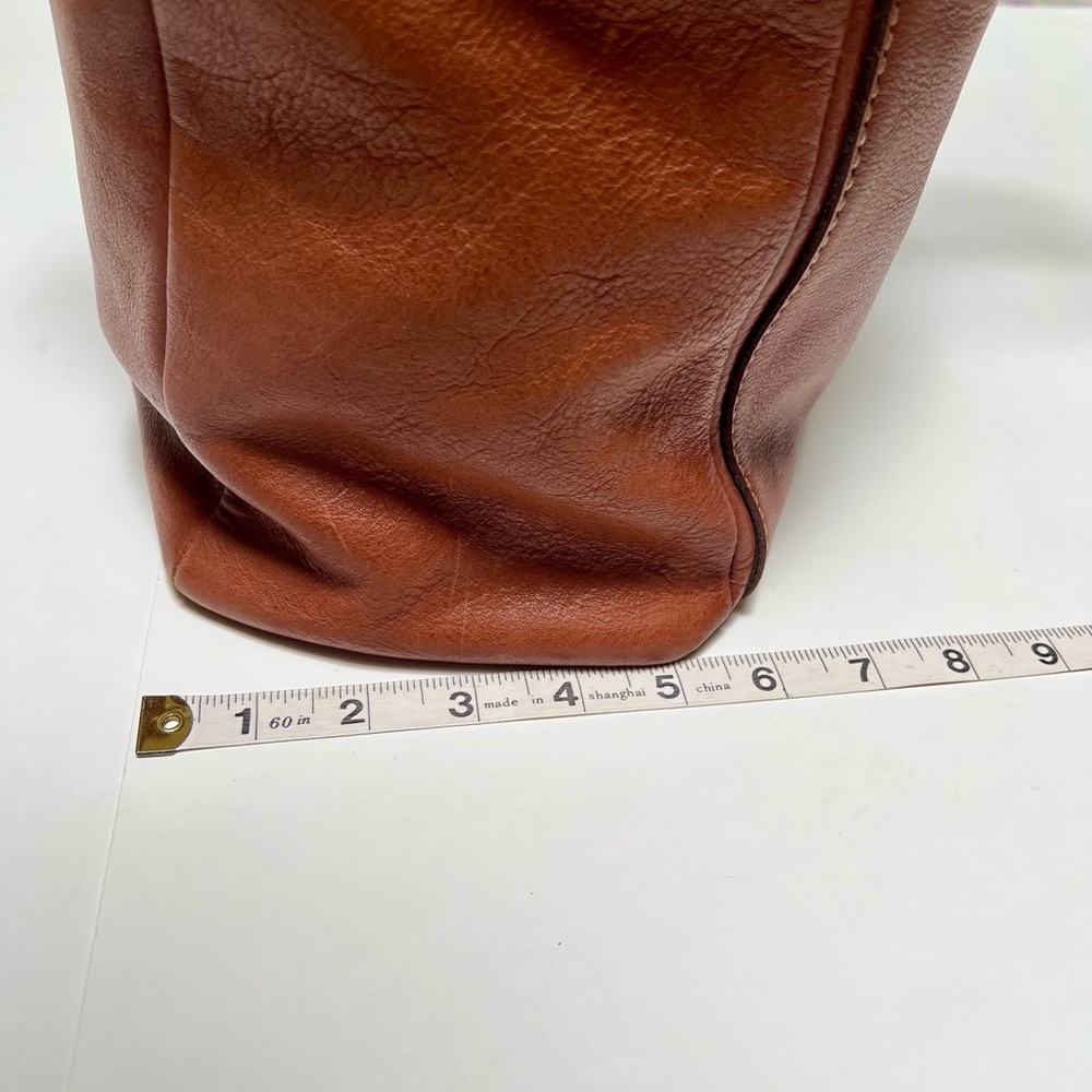 FRYE Mindy Leather Pocket Tote, EUC - Picture 12 of 13